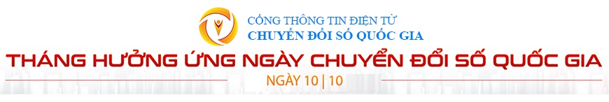 Hưởng ứng ngày Chuyển đổi số Quốc gia 10/10